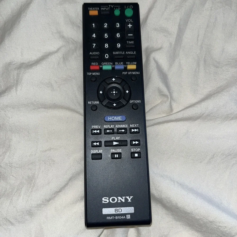 OEM Sony RMT-B118A DVD Blu-ray Player Remote‎ Control USED Tested